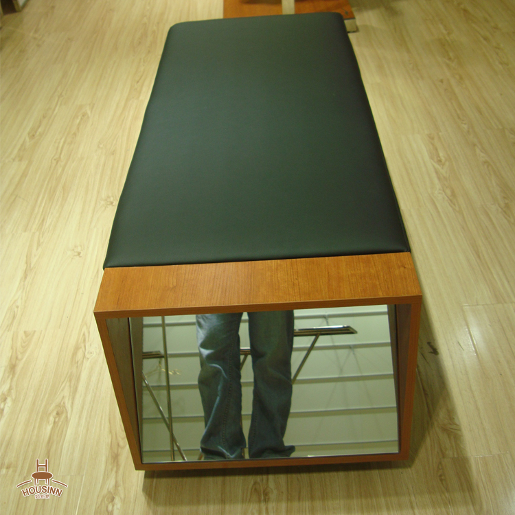 shoe stool with mirror